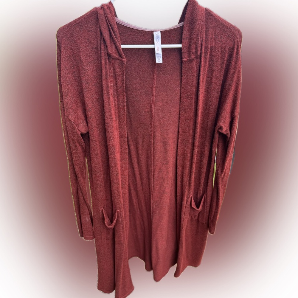 Maroon Cardigan